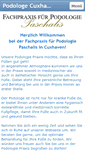 Mobile Screenshot of podologie-praxis-paschalis.de